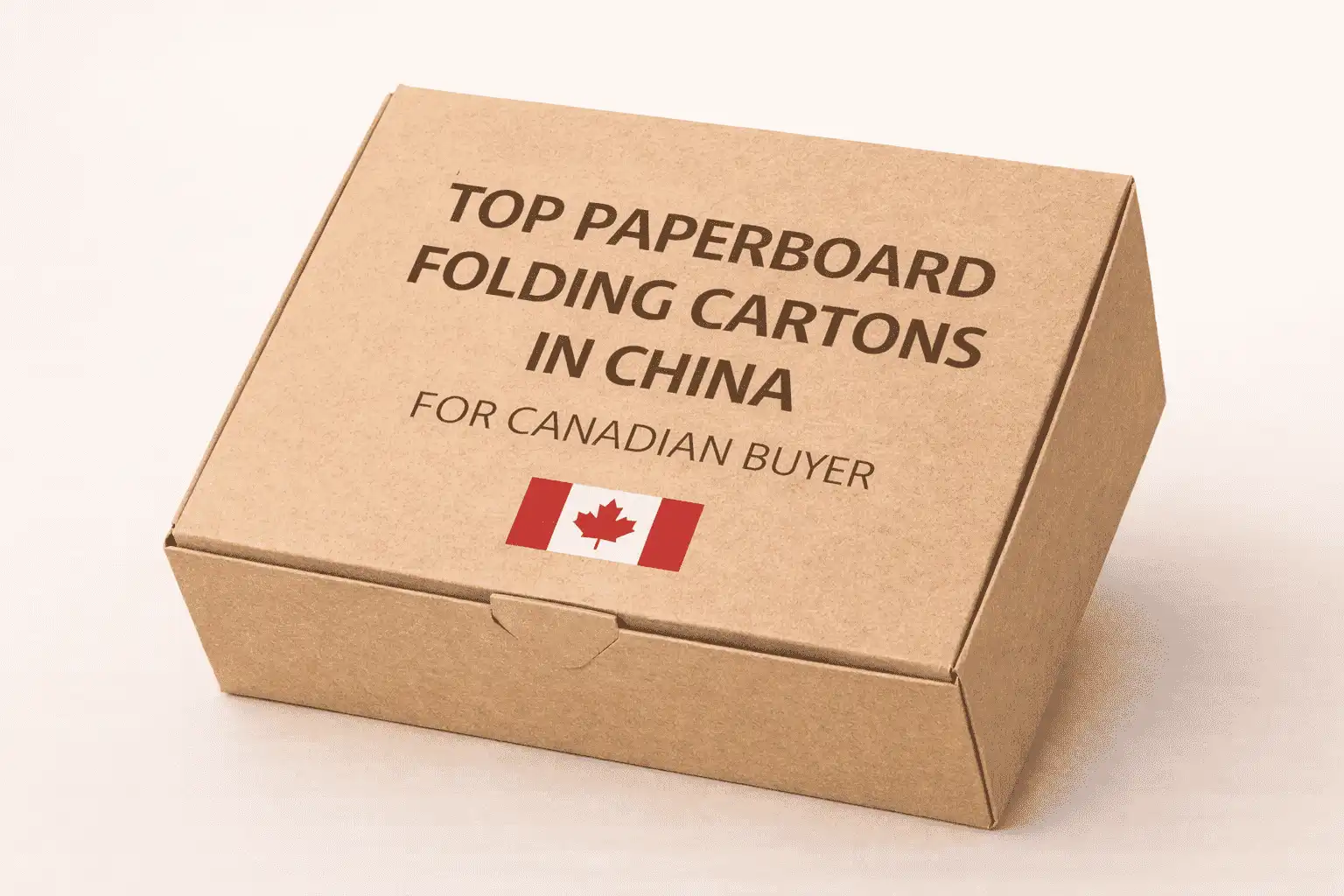 Top Paperboard Folding Cartons in China for Canadian Buyers